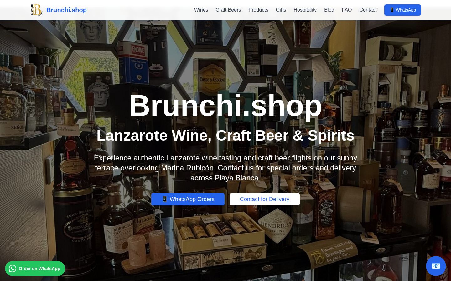 Brunchi.shop homepage screenshot